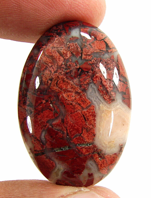 34.30 Ct Natural Coco Jasper Loose Gemstone Cabochon Wire Wrap Stone - 64884