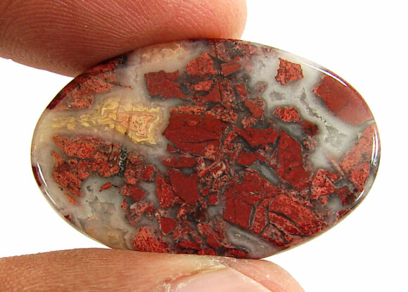 34.30 Ct Natural Coco Jasper Loose Gemstone Cabochon Wire Wrap Stone - 64884 - Image 3