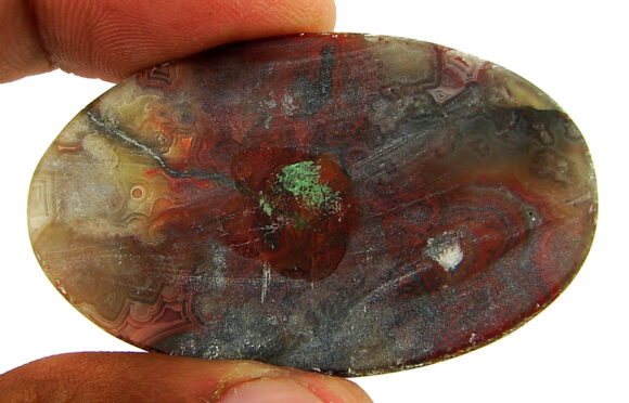 78.55 Ct Natural Crazy Lace Agate Loose Gemstone Cabochon Wire Wrap Stone - 20835 - Image 2