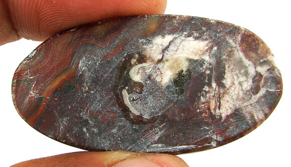 64.80 Ct Natural Crazy Lace Agate Loose Gemstone Cabochon Wire Wrap Stone- 20844 - Image 2