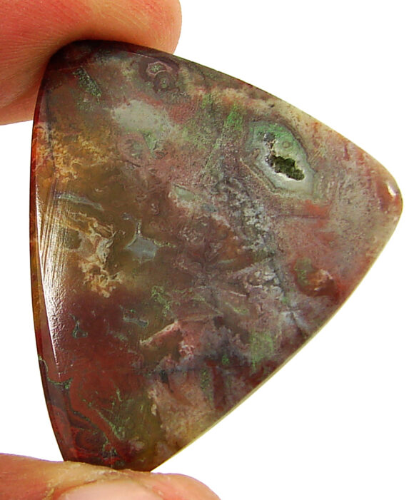 38.35 Ct Natural Crazy Lace Agate Loose Gemstone Cabochon Wire Wrap Stone - 20862 - Image 2