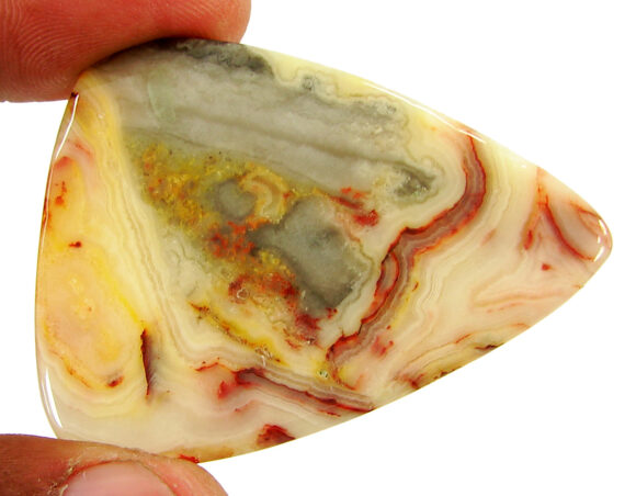 69.70 Ct Natural Crazy Lace Agate Loose Gemstone Cabochon Wire Wrap Stone - 20909 - Image 2