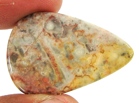 52.40 Ct Natural Crazy Lace Agate Loose Gemstone Cabochon Wire Wrap Stone - 20943 - Image 2