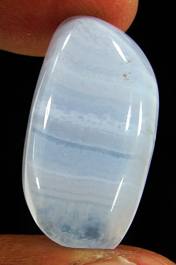 20.30 Ct Natural Blue Lace Agate Gemstone Stone Cabochon Wire wrap Stone - 21233