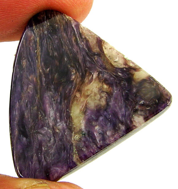 43.60 Ct Natural Russian Charoite Loose Gemstone Cabochon Wire Wrap Stone- 21392 - Image 2