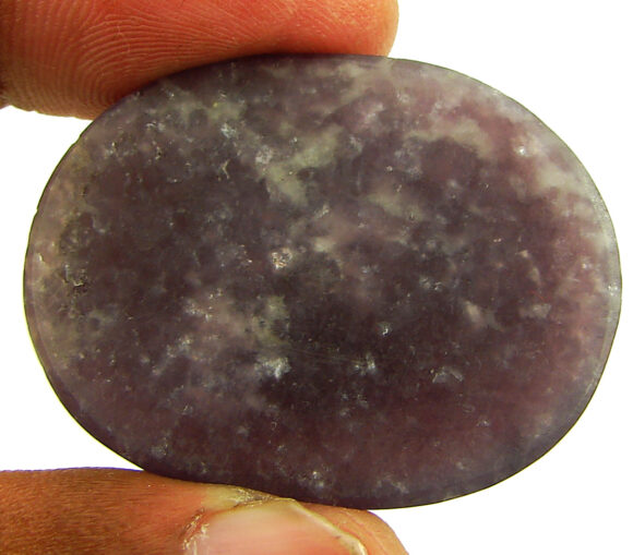 91.90 Ct Natural Purple Lepidolite Loose Gemstone Cabochon Wire Wrap Stone - 21740 - Image 2