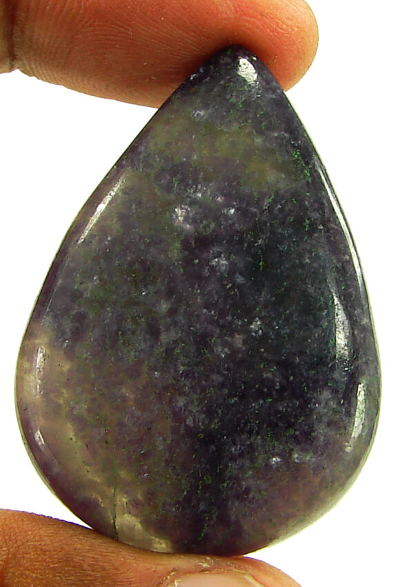 79.75 Ct Natural Purple Lepidolite Loose Gemstone Cabochon Wire Wrap Stone-21746