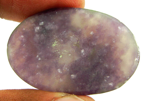 65.25 Ct Natural Purple Lepidolite Loose Gemstone Cabochon Wire Wrap Stone-21753 - Image 2