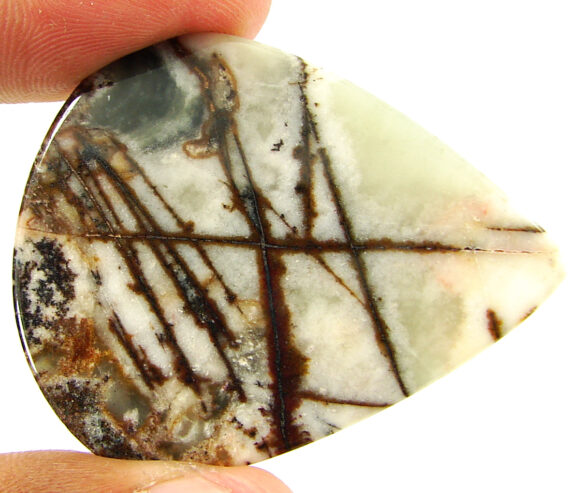 63.20 Ct Natural Coco Jasper Loose Gemstone Stone Cabochon Wire Wrap Stone - 21928 - Image 2