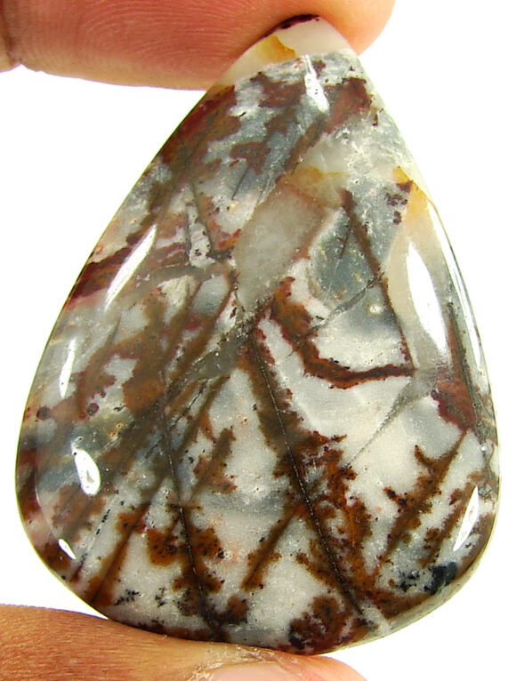 58.70 Ct Natural Coco Jasper Loose Gemstone Stone Cabochon Wire Wrap Stone - 21929