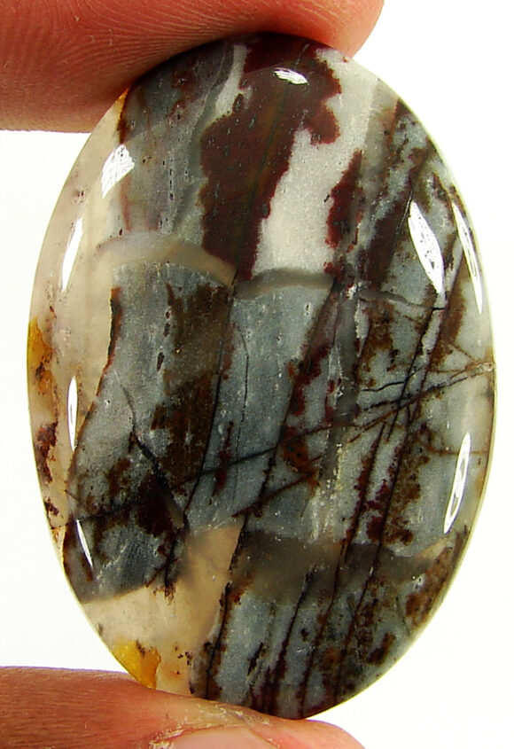 51.45 Ct Natural Coco Jasper Loose Gemstone Stone Cabochon Wire Wrap Stone - 21935