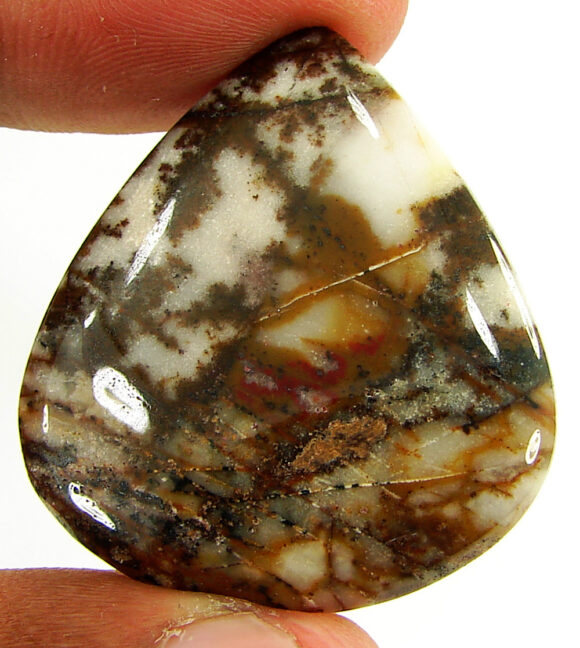 48.40 Ct Natural Coco Jasper Loose Gemstone Stone Cabochon Wire Wrap Stone - 21936