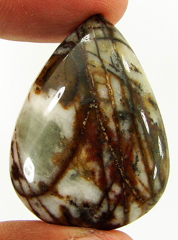 44.45 Ct Natural Coco Jasper Loose Gemstone Stone Cabochon Wire Wrap Stone - 21939