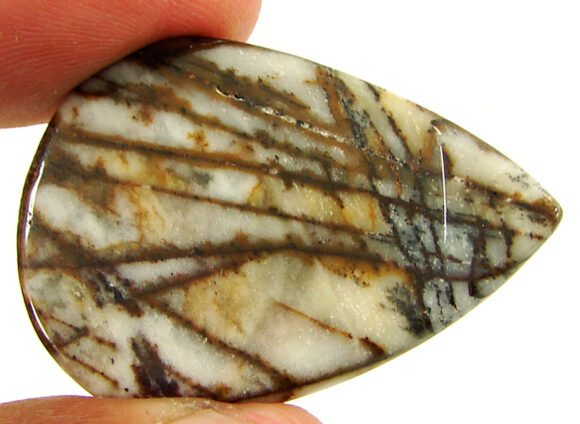 44.45 Ct Natural Coco Jasper Loose Gemstone Stone Cabochon Wire Wrap Stone - 21939 - Image 2