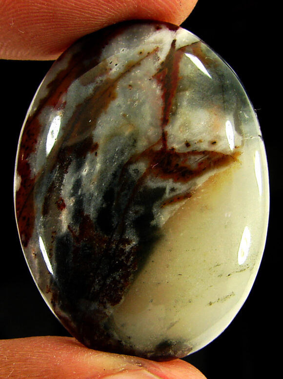 41.25 Ct Natural Coco Jasper Loose Gemstone Stone Cabochon Wire Wrap Stone - 21946