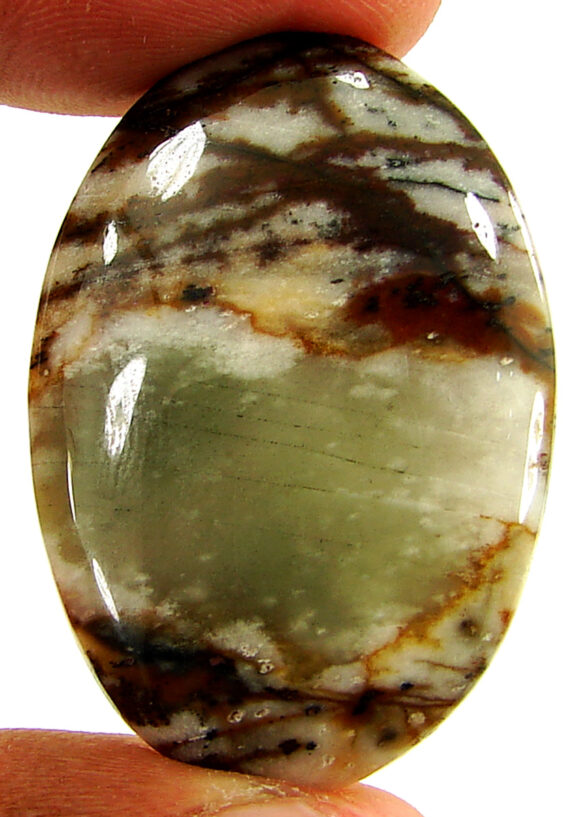 41.10 Ct Natural Coco Jasper Loose Gemstone Stone Cabochon Wire Wrap Stone - 21947