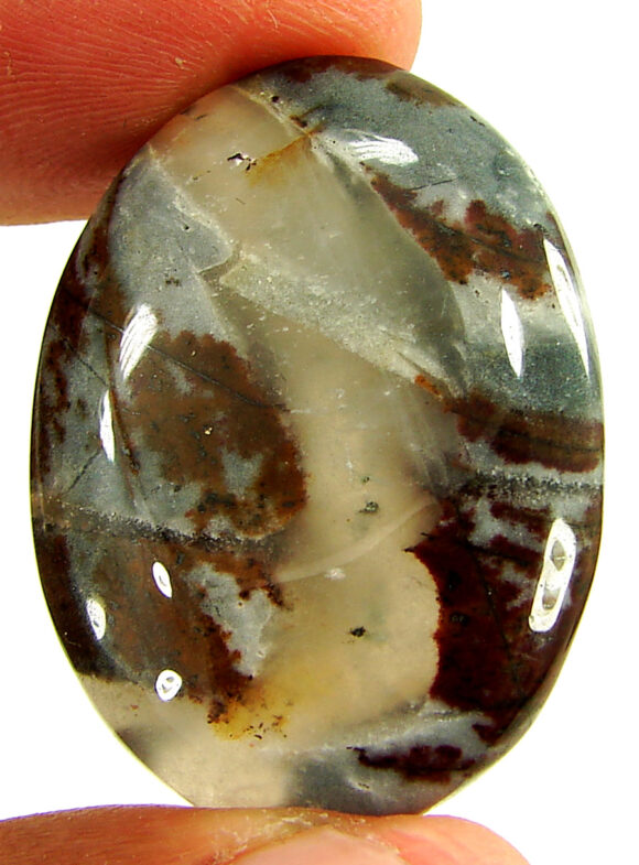 38.75 Ct Natural Coco Jasper Loose Gemstone Stone Cabochon Wire Wrap Stone - 21948