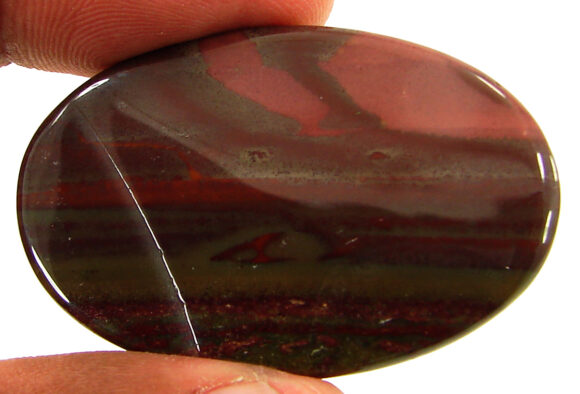 62.95 Ct Natural American Jasper Loose Gemstone Cabochon Wire Wrap Stone - 22050 - Image 2