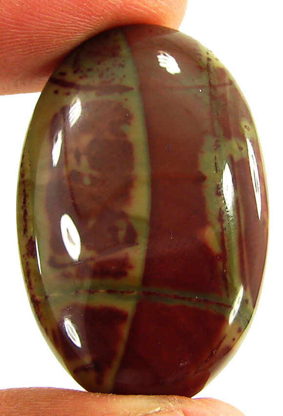 46.75 Ct Natural American Jasper Loose Gemstone Cabochon Wire Wrap Stone - 22052