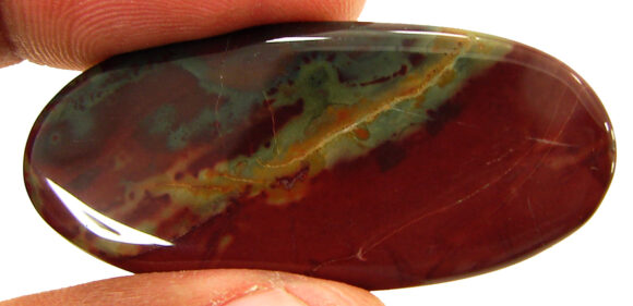 39.25 Ct Natural American Jasper Loose Gemstone Cabochon Wire Wrap Stone - 22055 - Image 2