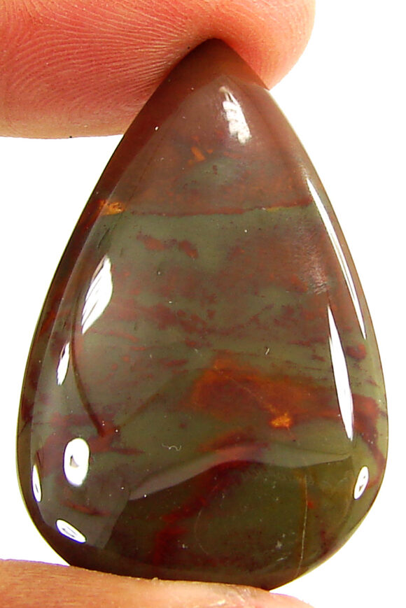 30.90 Ct Natural American Jasper Loose Gemstone Cabochon Wire Wrap Stone - 22060