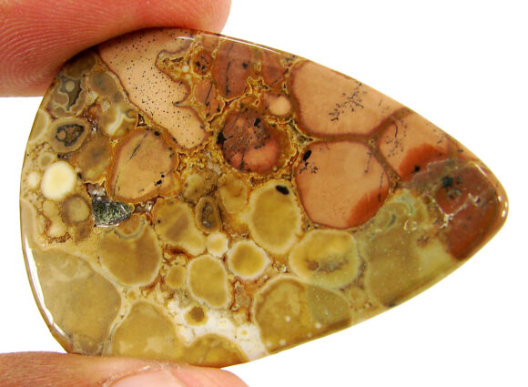 62.10 Ct Natural Polka Dot Jasper Loose Gemstone Cabochon Wire Wrap Stone - 22074 - Image 2