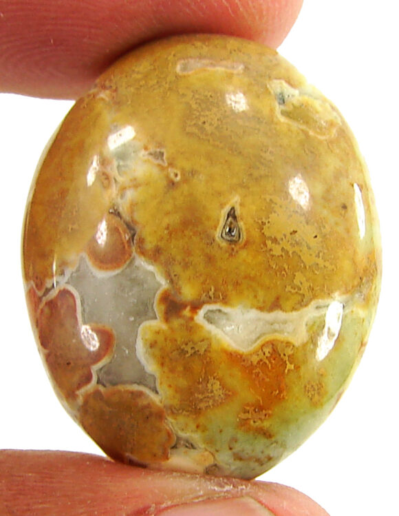 32.55 Ct Natural Polka Dot Jasper Loose Gemstone Cabochon Wire Wrap Stone- 22079