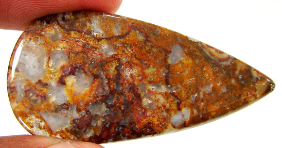 59.50 Ct Natural Rainbow Jasper Loose Gemstone Cabochon Wire Wrap Stone - 22114 - Image 2