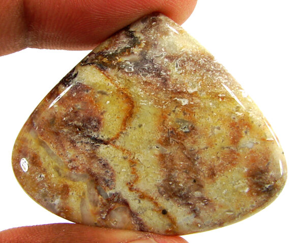 57.95 Ct Natural Rainbow Jasper Loose Gemstone Cabochon Wire Wrap Stone - 22121