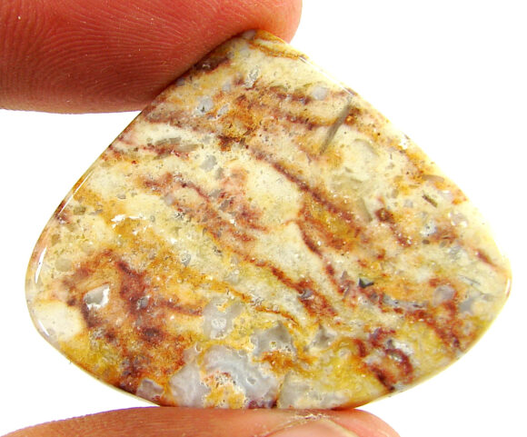 47.35 Ct Natural Rainbow Jasper Loose Gemstone Cabochon Wire Wrap Stone - 22125 - Image 2