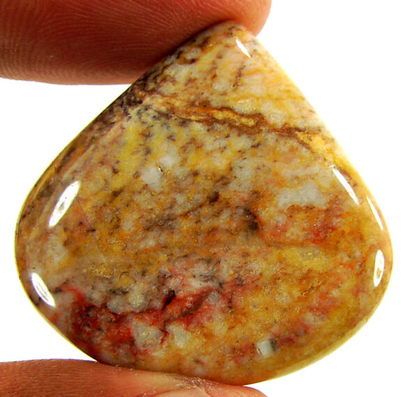 48.30 Ct Natural Rainbow Jasper Loose Gemstone Cabochon Wire Wrap Stone - 22127