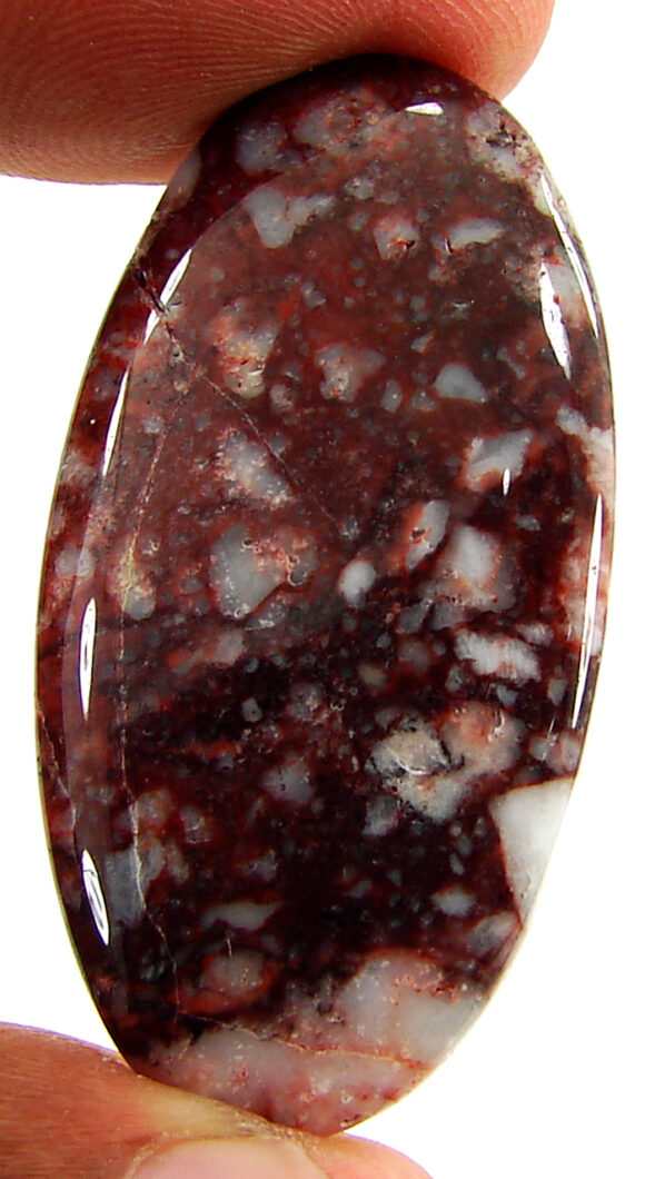 44.20 Ct Natural Rainbow Jasper Loose Gemstone Cabochon Wire Wrap Stone - 22131