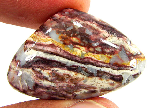 32.35 Ct Natural Rainbow Jasper Loose Gemstone Cabochon Wire Wrap Stone - 22140