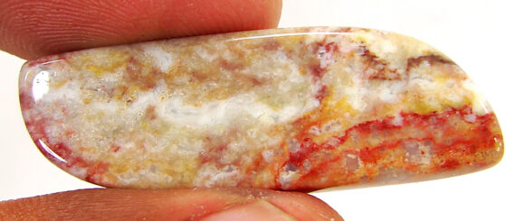 24.75 Ct Natural Rainbow Jasper Loose Gemstone Cabochon Wire Wrap Stone - 22146 - Image 2