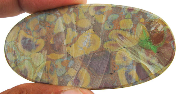 148.85 Ct Natural Ajubalite Fruit Jasper Gemstone Cabochon Wire Wrap Stone - 22163 - Image 2