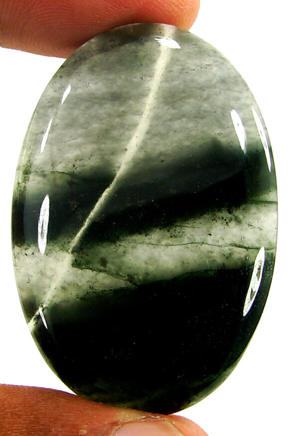 80.90 Ct Natural Star Moss Agate Loose Gemstone Cabochon Wire Wrap Stone - 22198