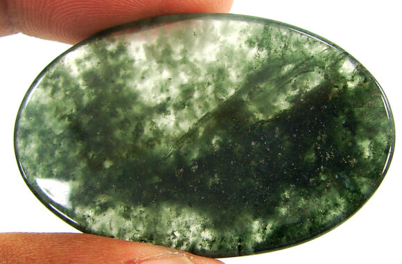 62.70 Ct Natural Star Moss Agate Loose Gemstone Cabochon Wire Wrap Stone - 22200 - Image 2