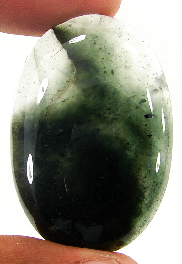 64.40 Ct Natural Star Moss Agate Loose Gemstone Cabochon Wire Wrap Stone - 22201