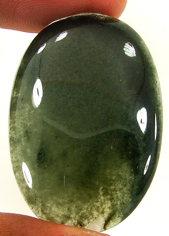 60.25 Ct Natural Star Moss Agate Loose Gemstone Cabochon Wire Wrap Stone - 22202