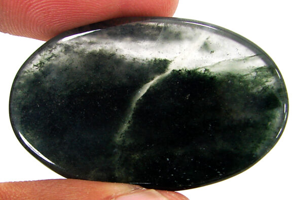 53.90 Ct Natural Star Moss Agate Loose Gemstone Cabochon Wire Wrap Stone - 22207 - Image 2