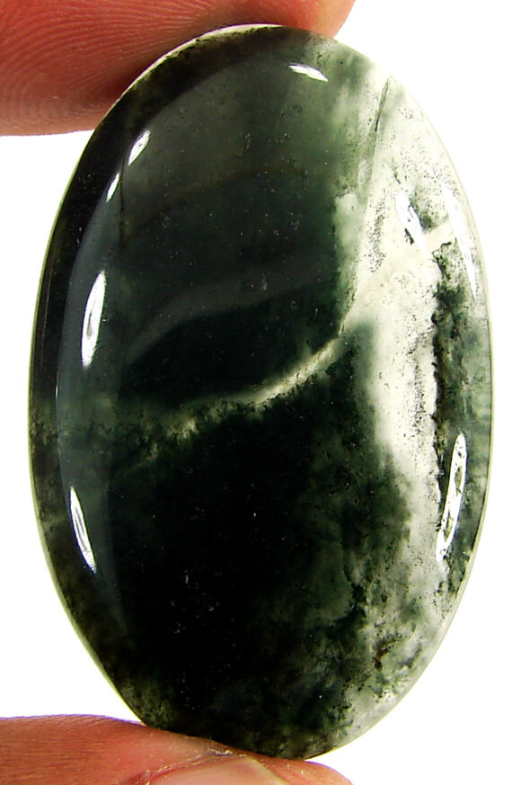 53.90 Ct Natural Star Moss Agate Loose Gemstone Cabochon Wire Wrap Stone - 22207