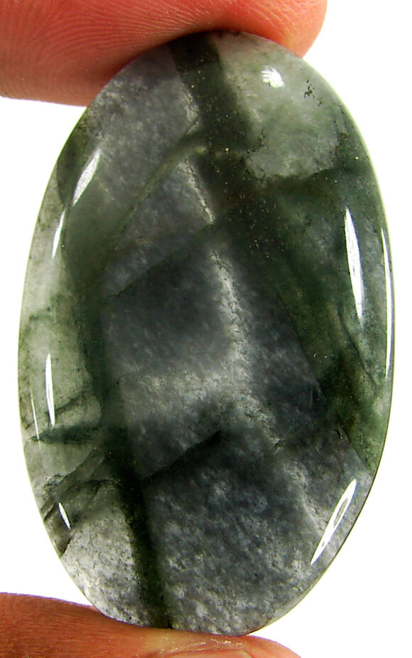 50.35 Ct Natural Star Moss Agate Loose Gemstone Cabochon Wire Wrap Stone - 22211