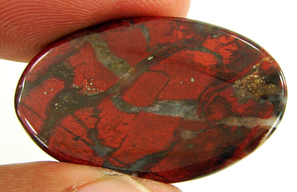 23.50 Ct Natural Coco Jasper Loose Gemstone Cabochon Wire Wrap Stone - 22275 - Image 2