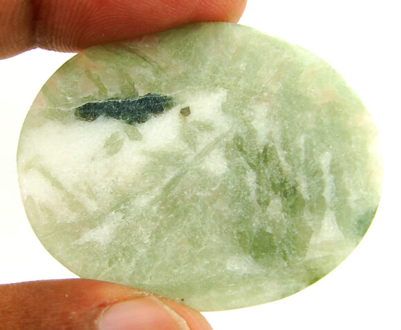 73.70 Ct Natural Seraphinite Loose Gemstone Cabochon Wire Wrap Stone - 22349 - Image 2