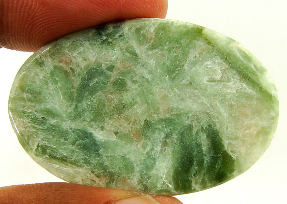 66.25 Ct Natural Seraphinite Loose Gemstone Stone Cabochon Wire Wrap Stone - 22353 - Image 2