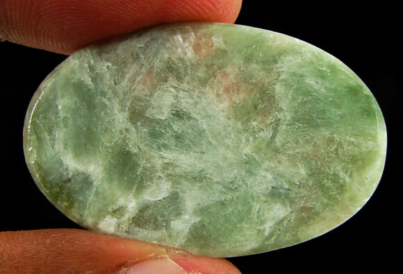 57.25 Ct Natural Seraphinite Loose Gemstone Stone Cabochon Wire Wrap Stone - 22363 - Image 2