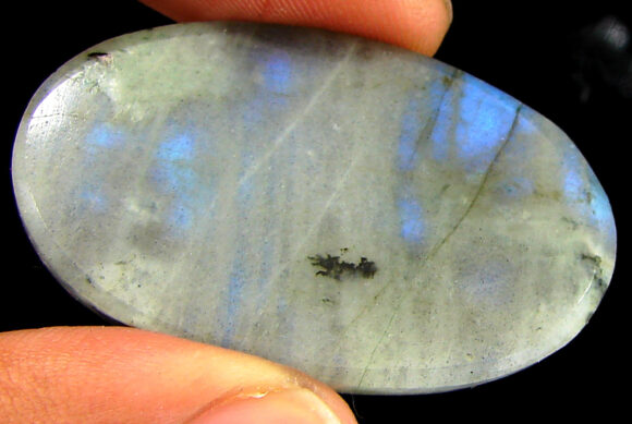 88.80 Ct Natural Blue Labradorite Loose Gemstone Cabochon Wire Wrap Stone - 22513 - Image 2