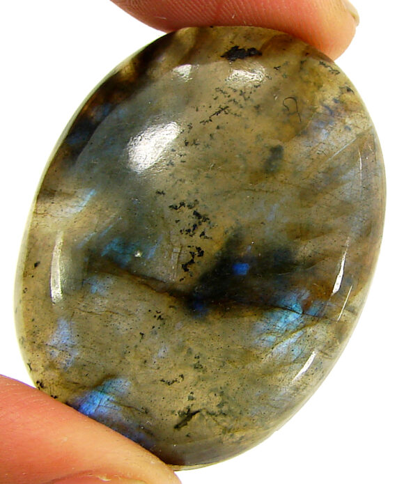 73.55 Ct Natural Labradorite Loose Gemstone Cabochon Stone Wire Wrap Stone - 22514