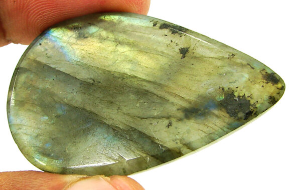 85.90 Ct Natural Blue Labradorite Loose Gemstone Cabochon Wire Wrap Stone - 22571 - Image 2