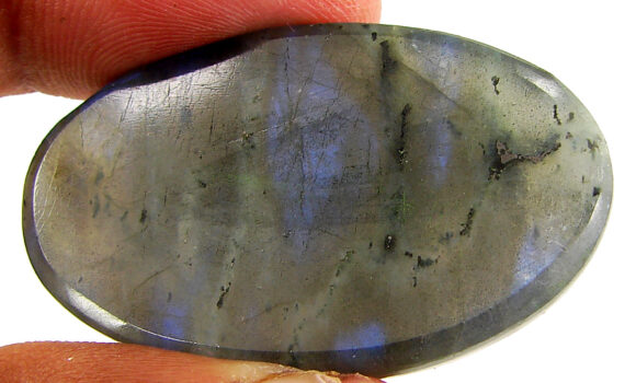 96.85 Ct Natural Blue Labradorite Loose Gemstone Cabochon Wire Wrap Stone - 22593 - Image 2